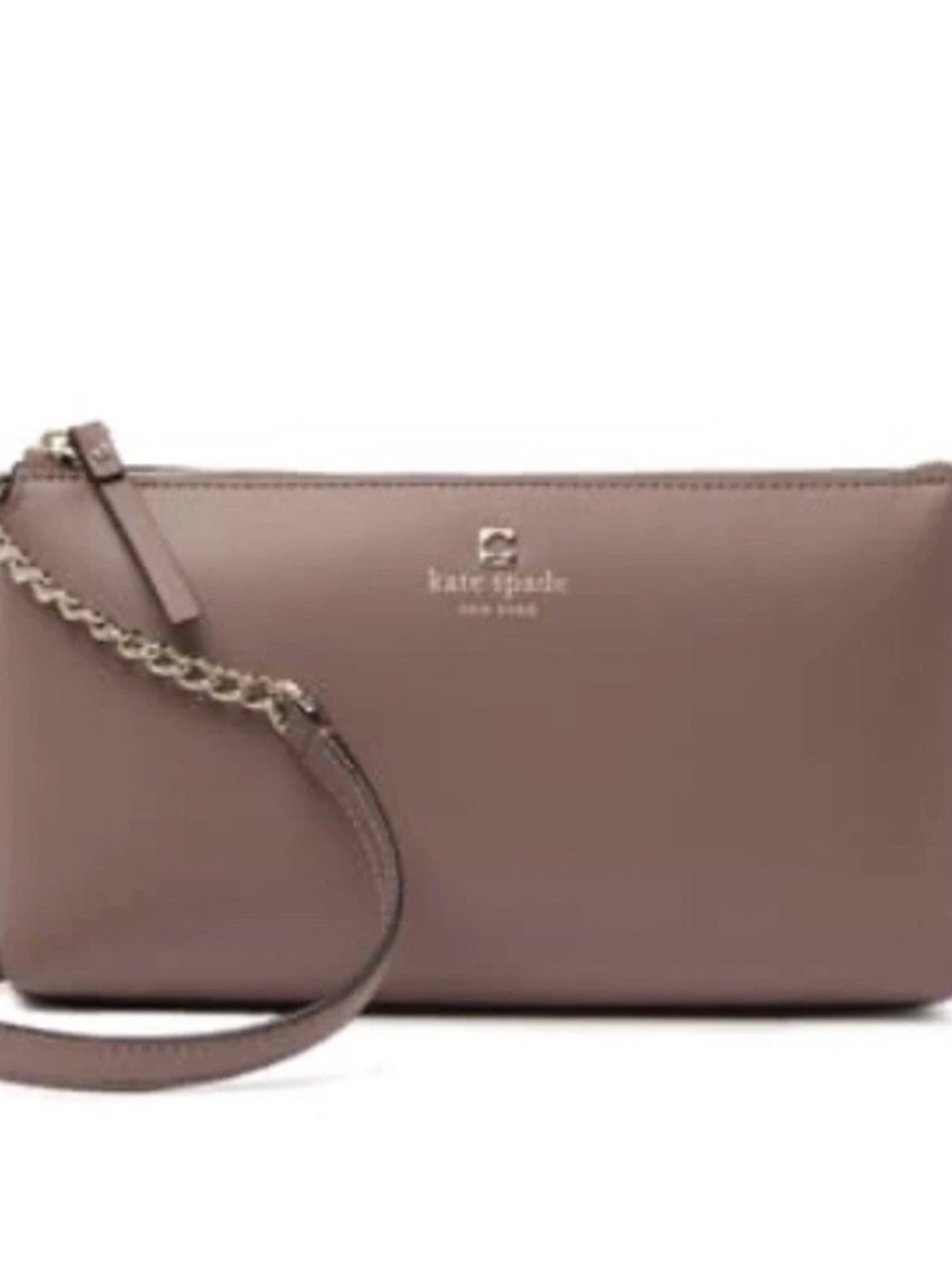 kate spade Sawyer Street Declan Leather Crossbody Bag NWOT Dusty CityScape